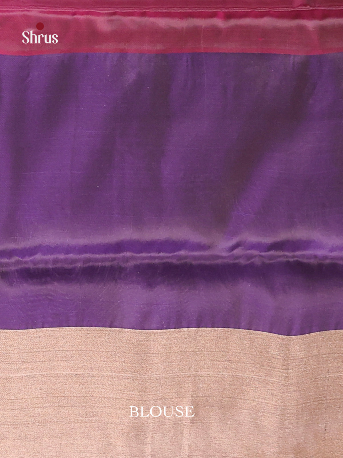 Mehandi & Violet - Semi uppada Saree - Shop on Shrus.com
