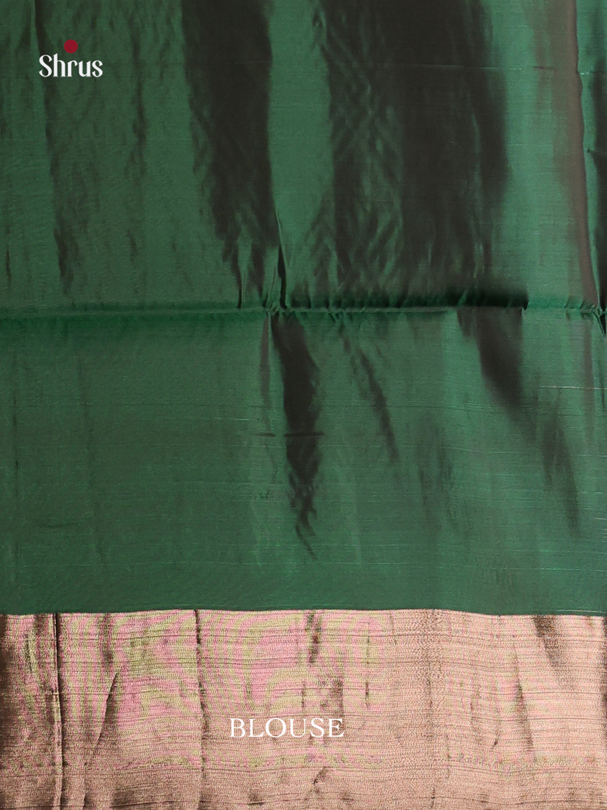 Grey & Green- Softsilk-halfpure Saree - Shop on Shrus.com