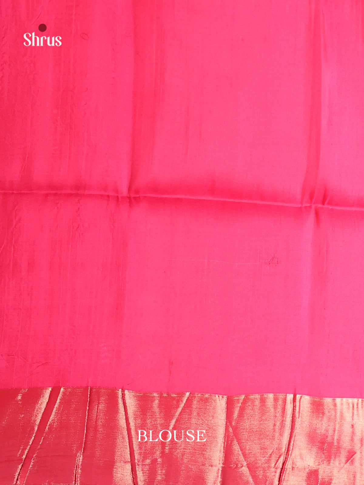 Blue & Pink - Softsilk-halfpure Saree - Shop on Shrus.com