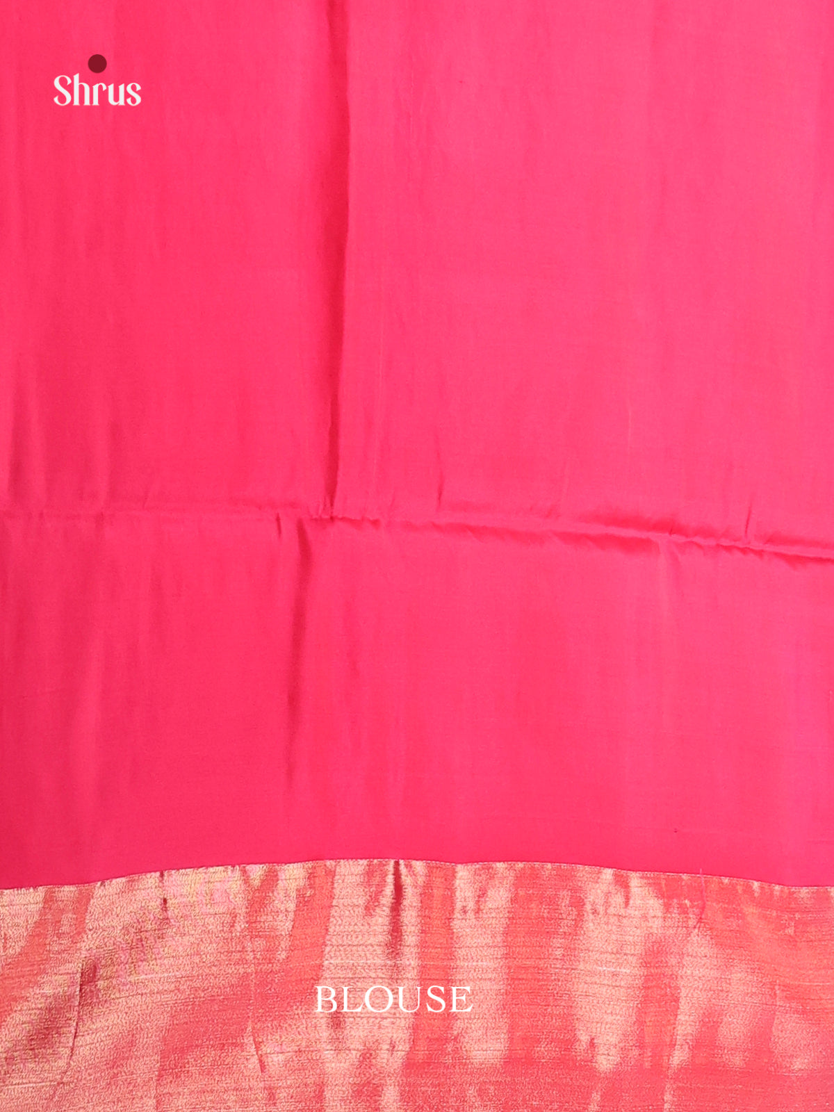 Blue & Pink - Softsilk-halfpure Saree