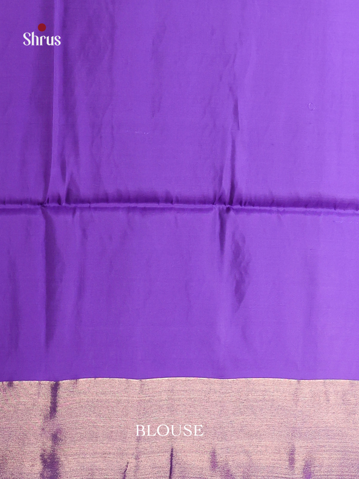 Cream & Purple- Softsilk-halfpure Saree - Shop on Shrus.com