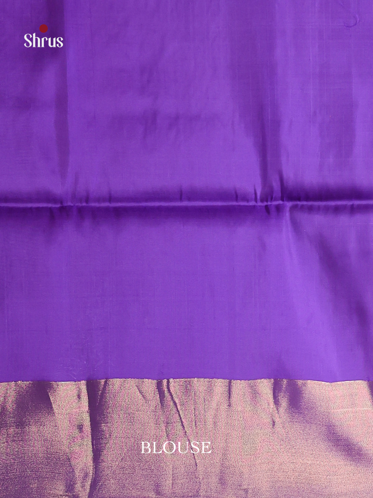 Pink & Blue - Softsilk-halfpure Saree - Shop on Shrus.com