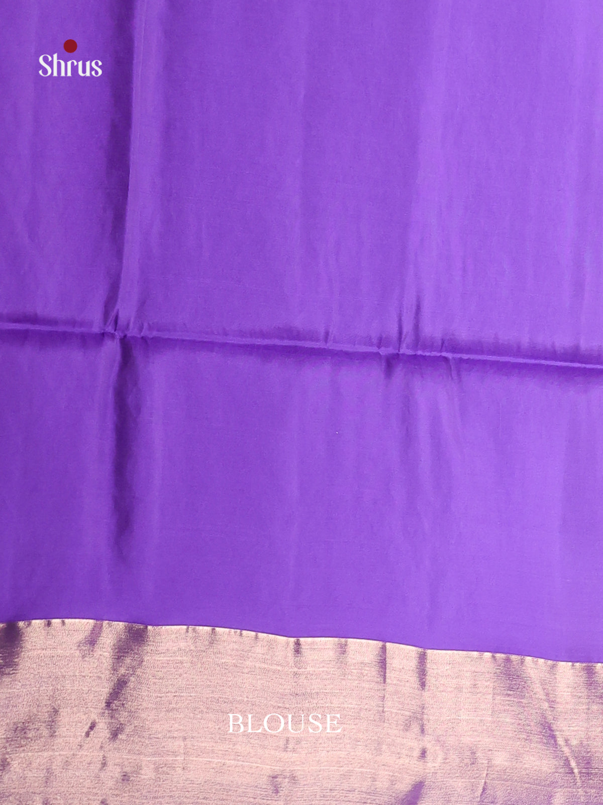 Brown & Purple - Softsilk-halfpure Saree - Shop on Shrus.com