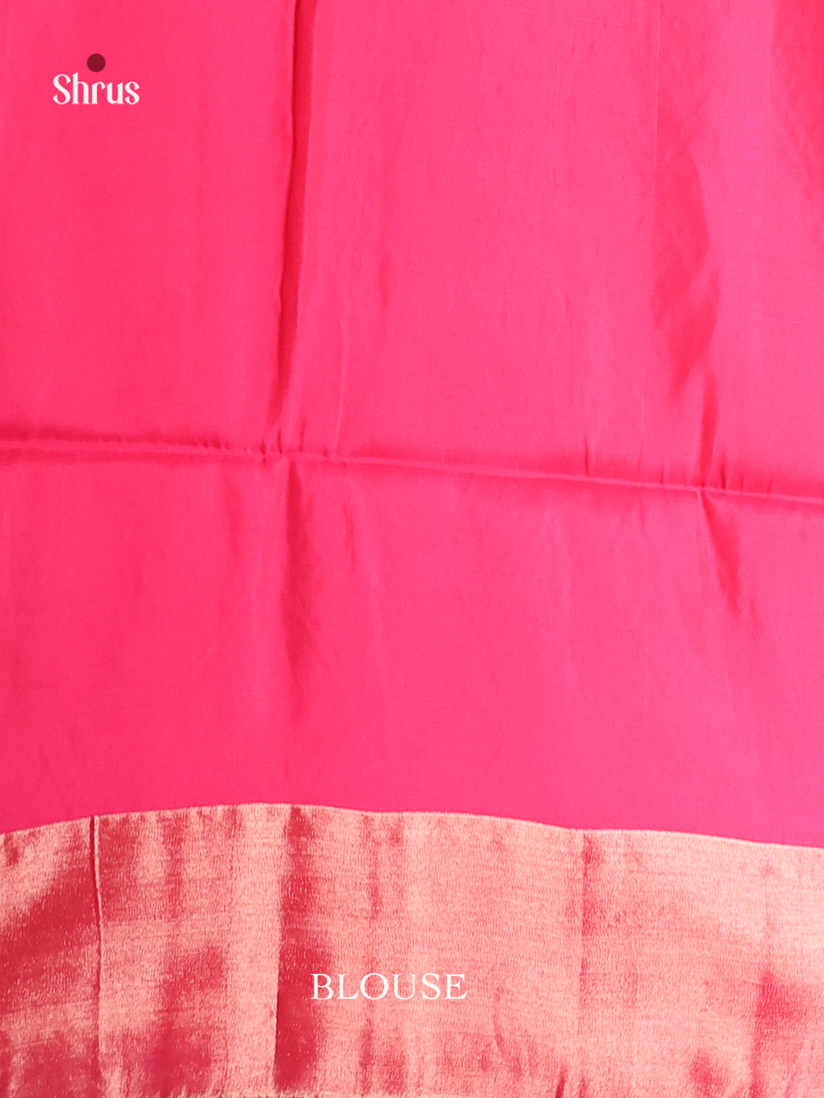 Cream & Pink - Softsilk-halfpure Saree - Shop on Shrus.com