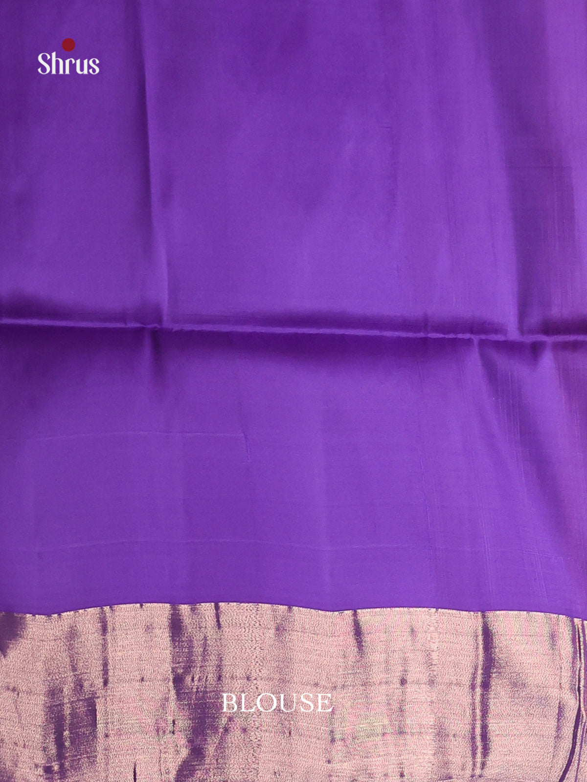 Orange & Violet- Softsilk-halfpure Saree 2