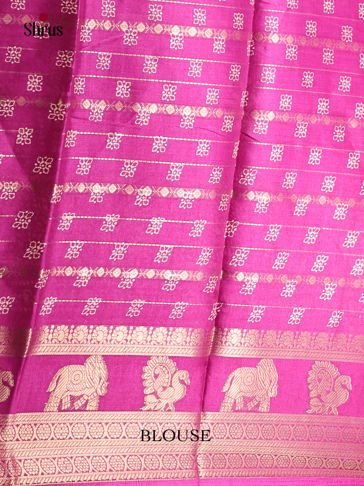 Purple- Semi Crepe Saree - Shop on Shrus.com