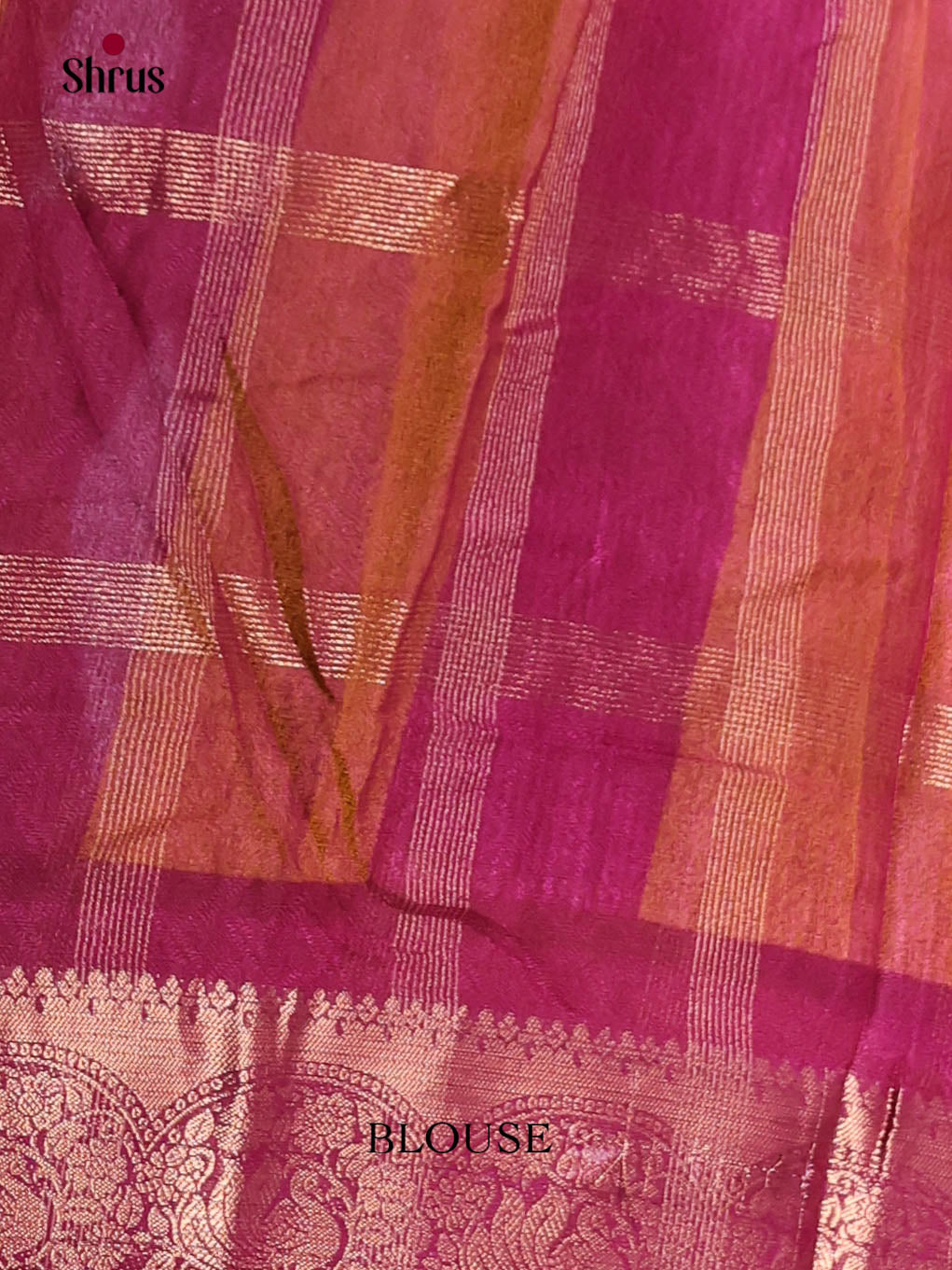 Yellow & Purple - Semi Crepe Saree - Shop on Shrus.com