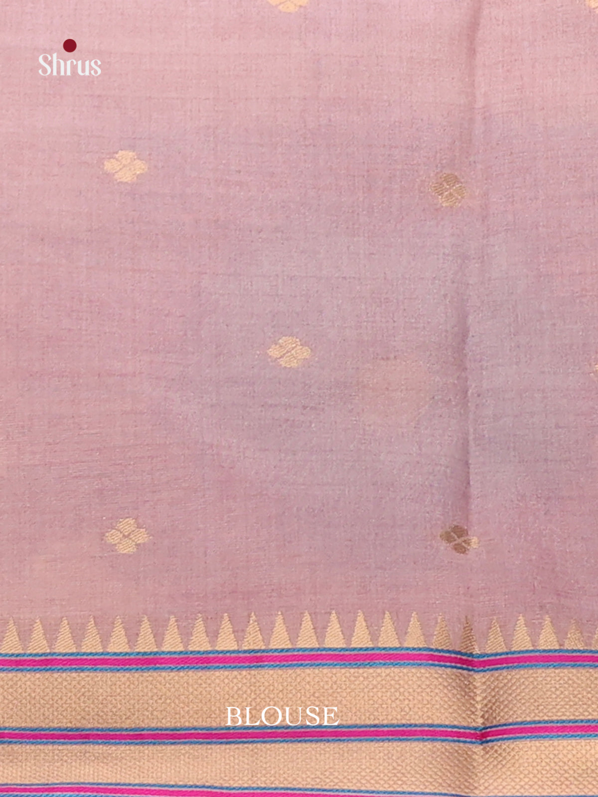 Mild Lavender - Semi Tussar Saree