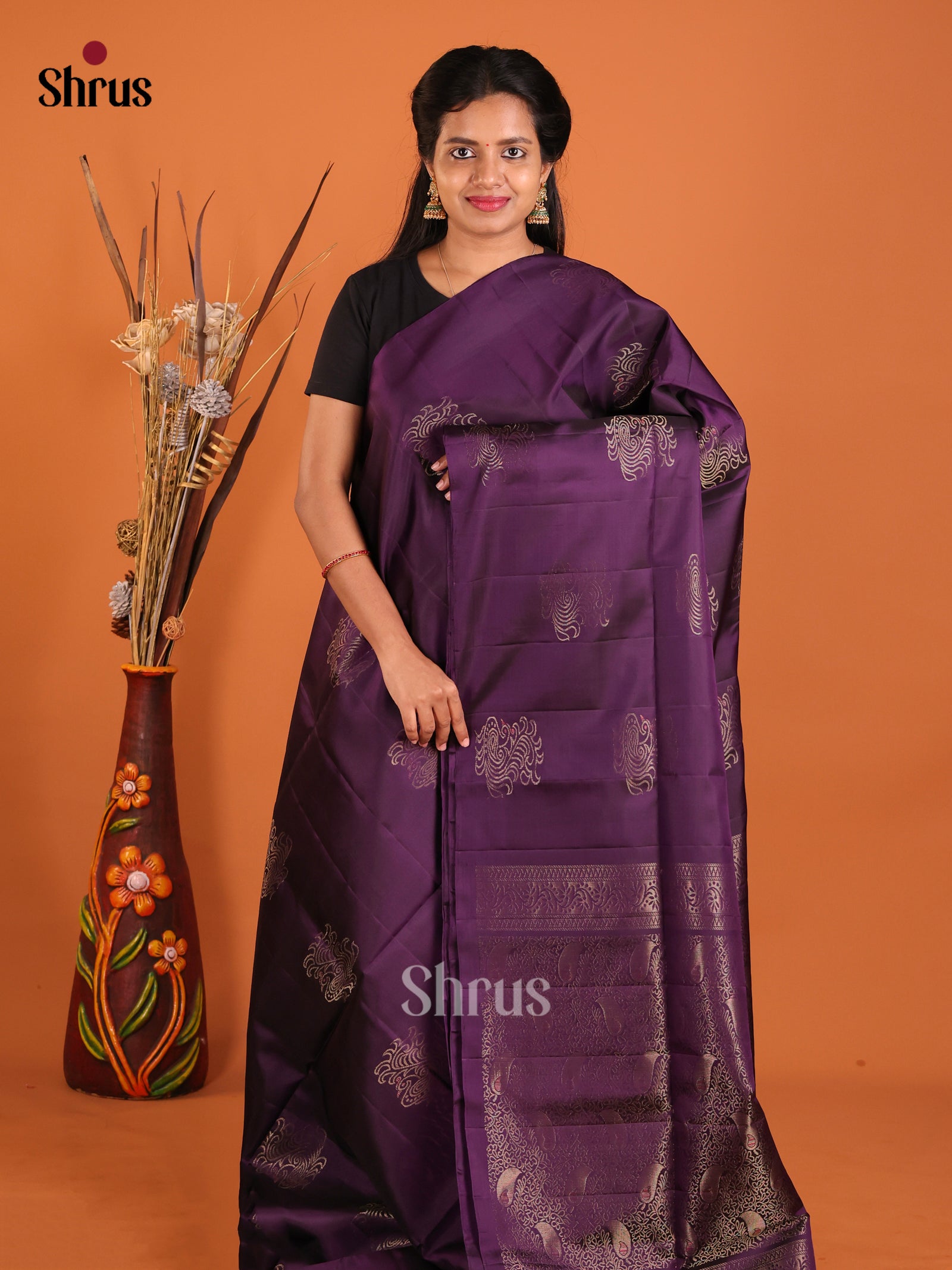 DIS06048 - Soft Silk (HR) Saree