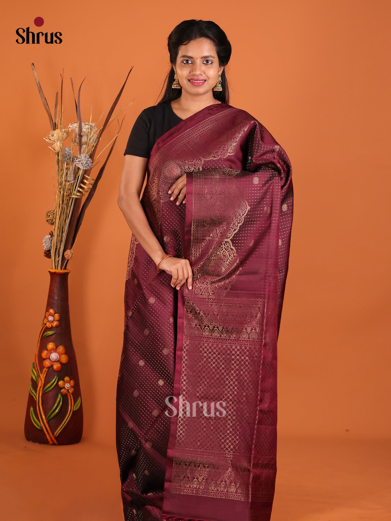DIS06065 - Soft Silk (HR) Saree