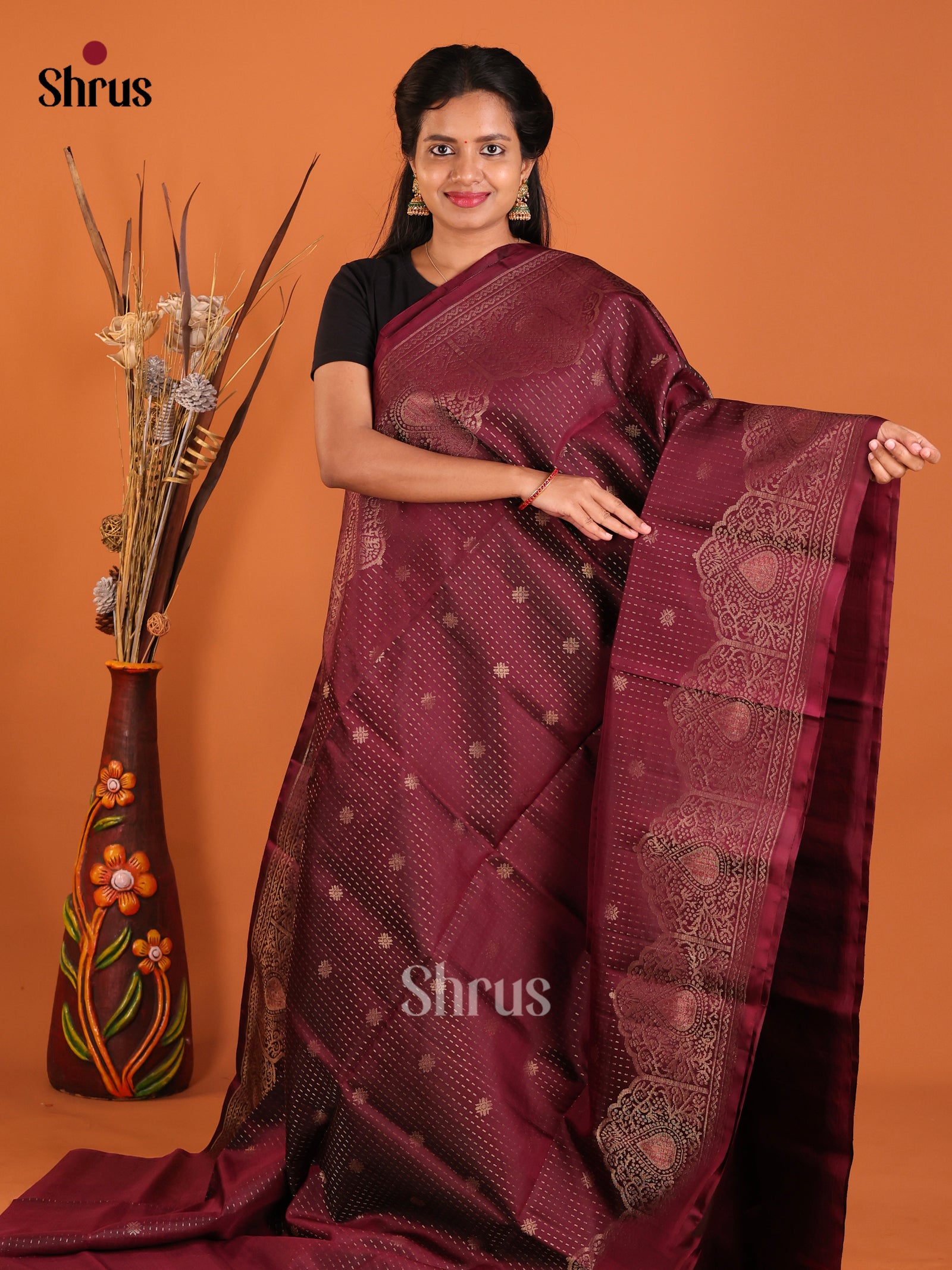 DIS06065 - Soft Silk (HR) Saree