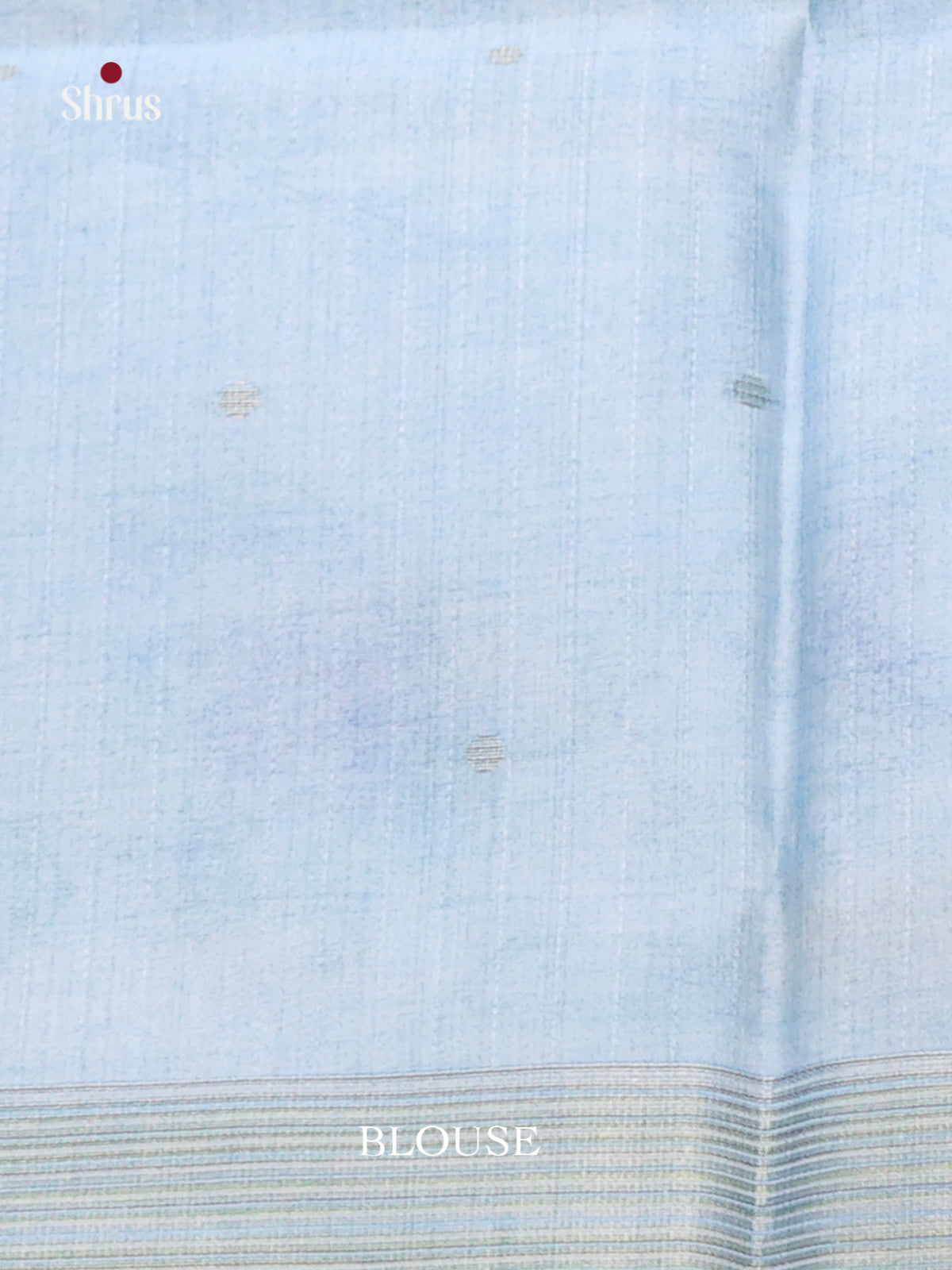 Blue - Semi Tussar Saree