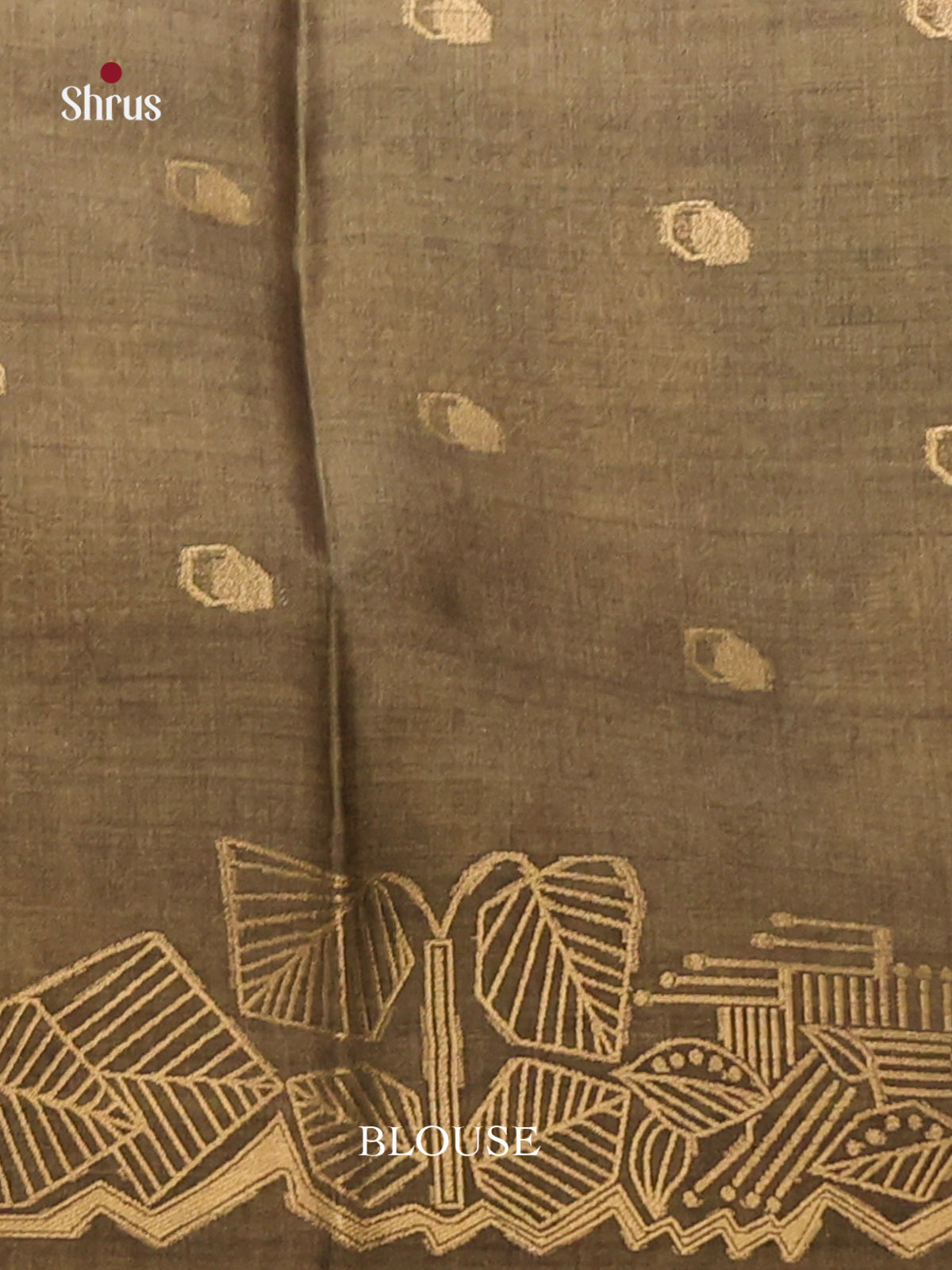 Green- Semi Tussar Saree