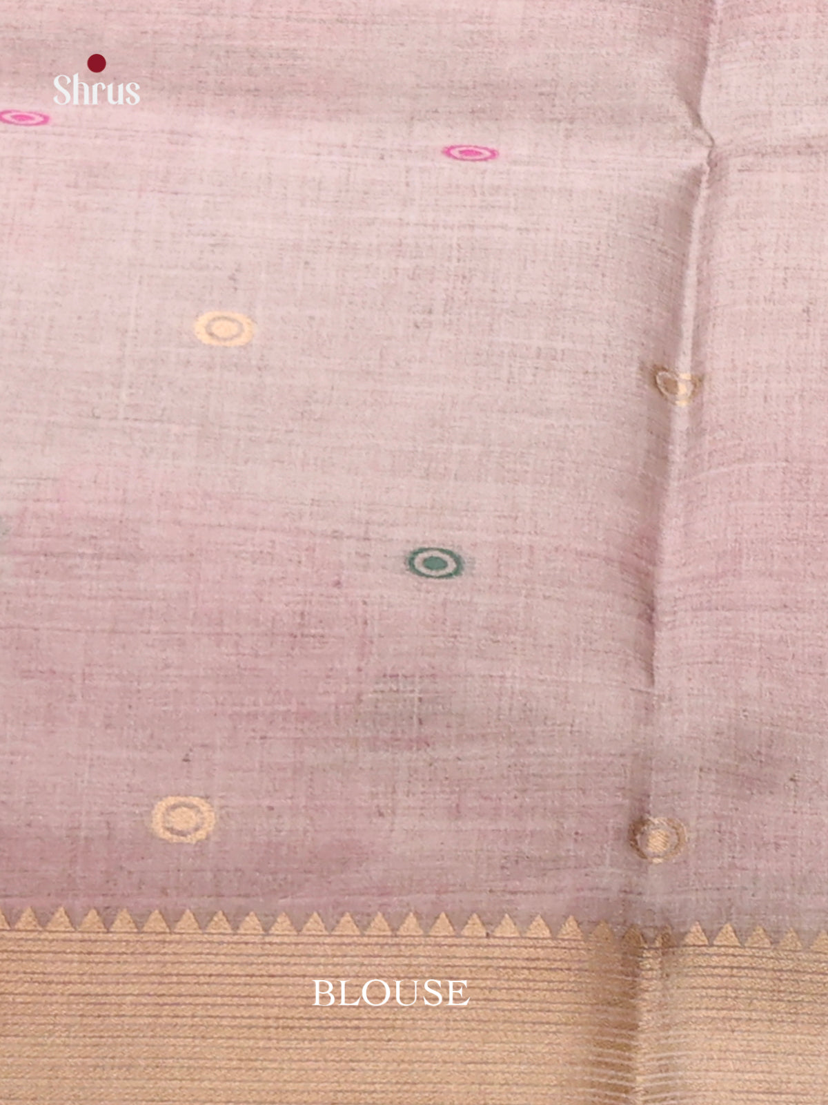 Grey - Semi Tussar Saree
