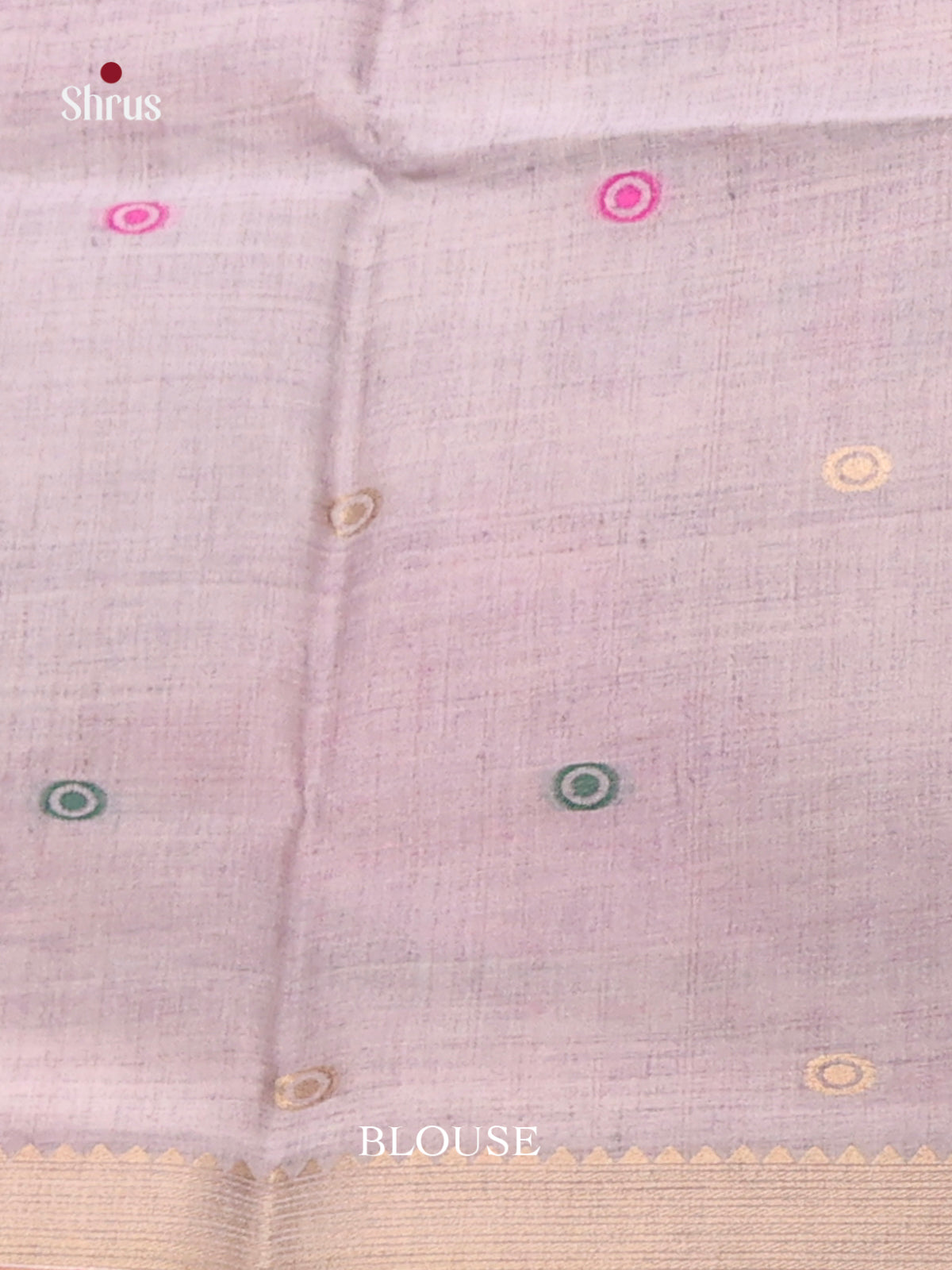 Mild Lavender - Semi Tussar Saree