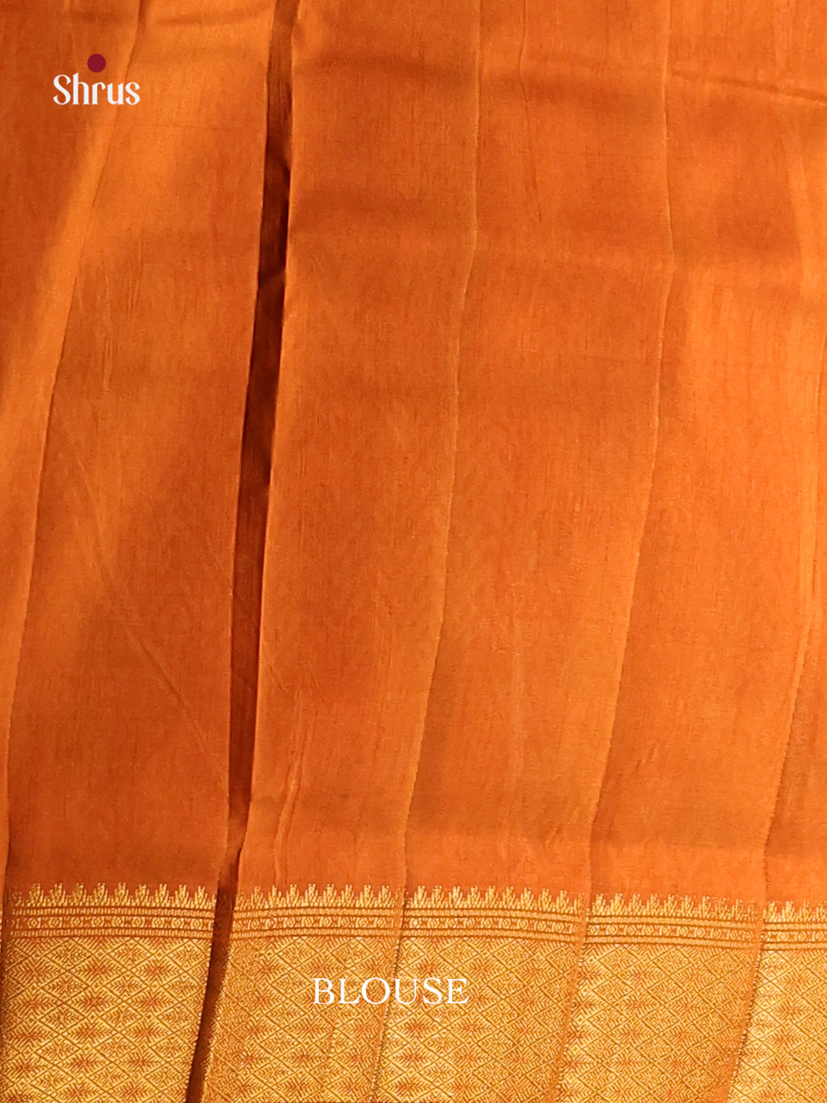 Orangish PInk & Brick - Semi Patola Saree