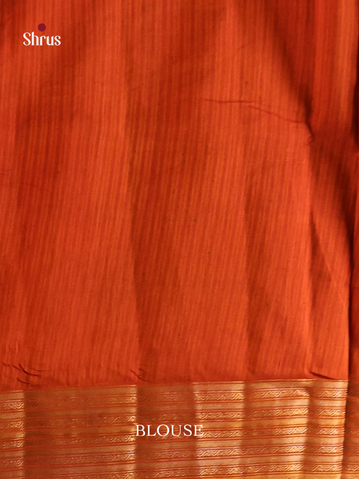 Purple & Brick- Semi Patola Saree