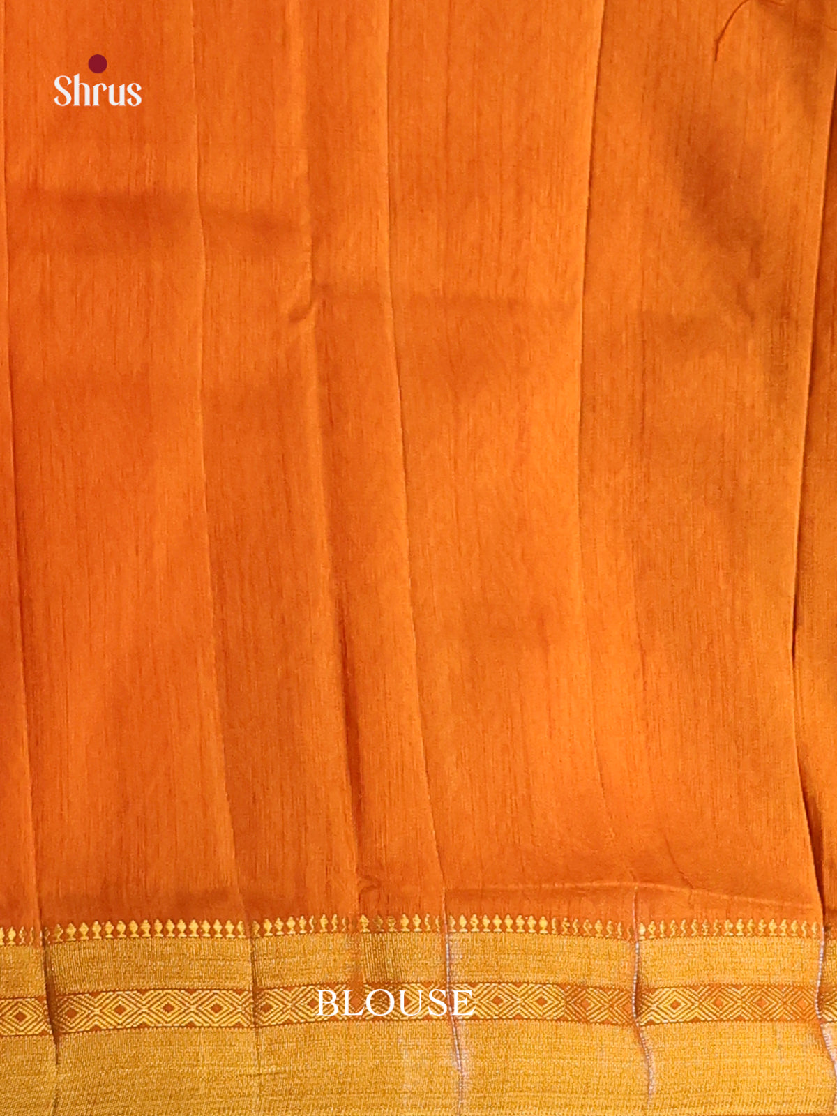 Orangish PInk & Brick - Semi Patola Saree