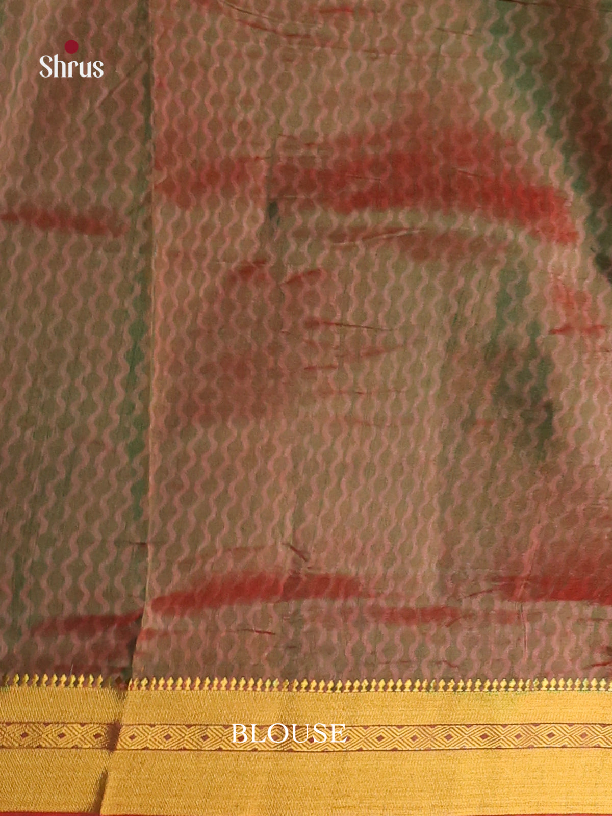 Pink & Green - Semi Patola Saree