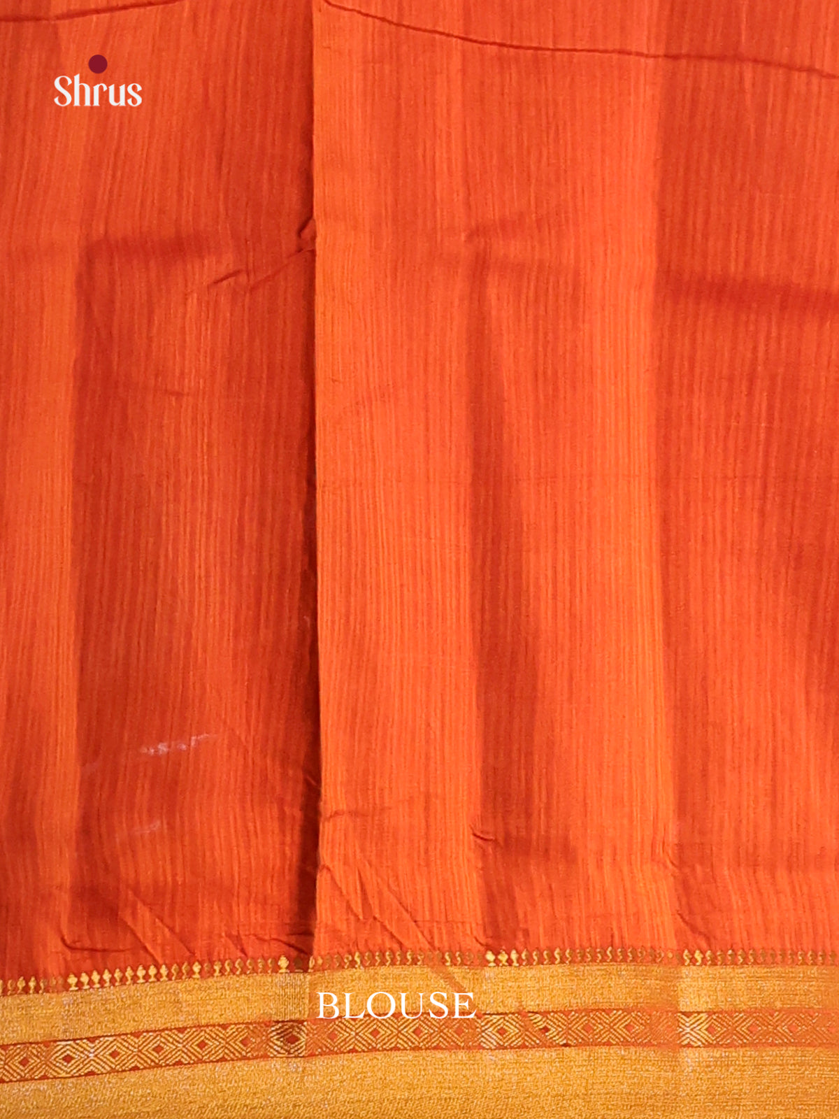 Pink & Brick - Semi Patola Saree