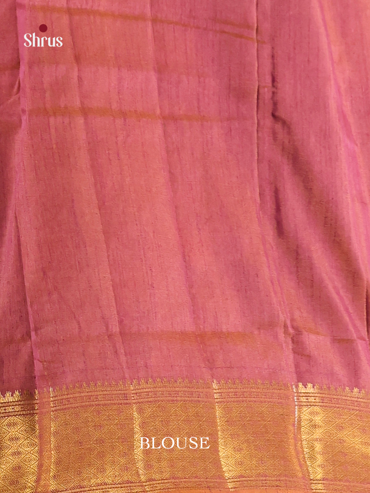 Purple & Brick- Semi Patola Saree