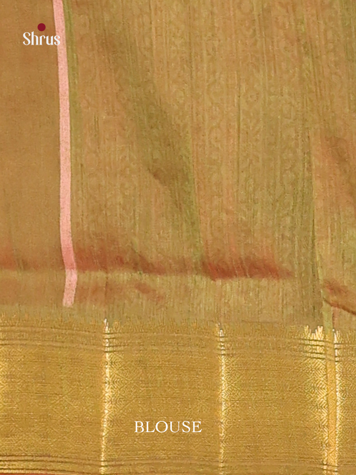 Pink & Green - Semi Patola Saree