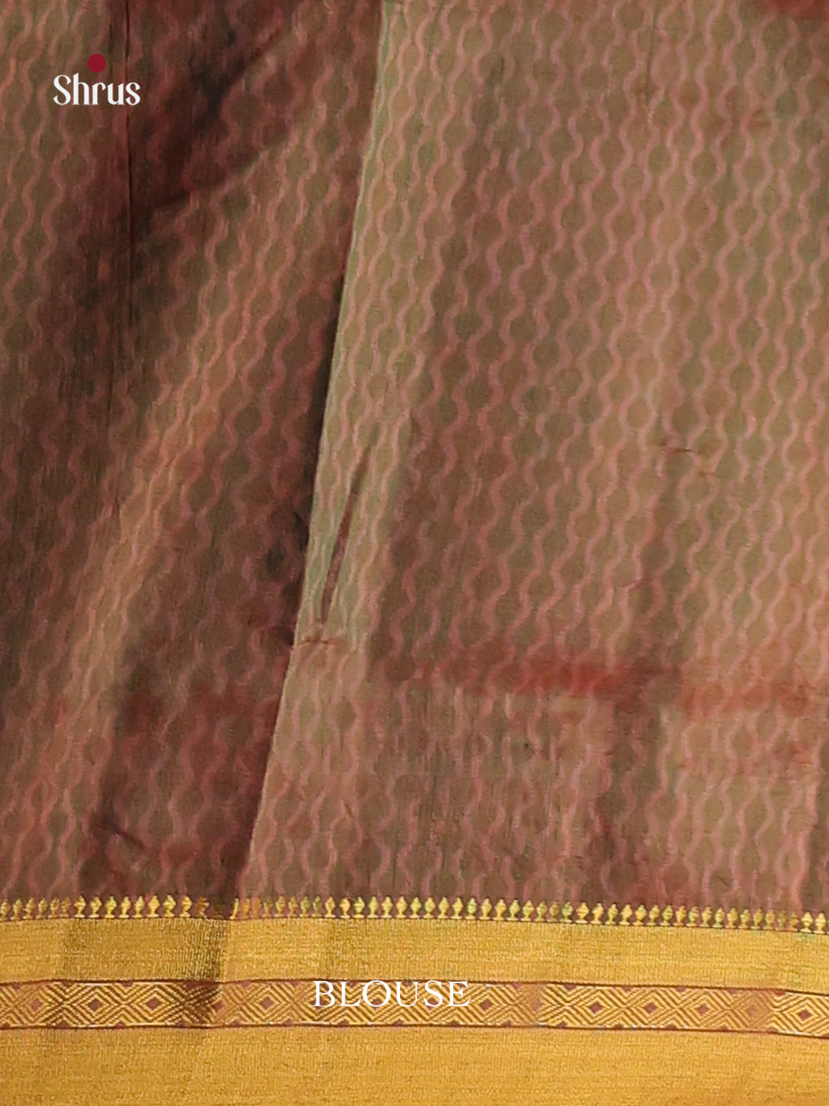 Pink & Green- Semi Patola Saree