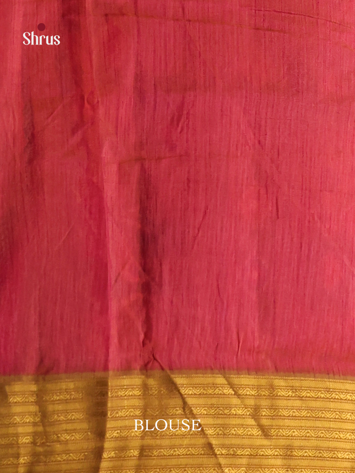 Pink & Mustard- Semi Patola Saree