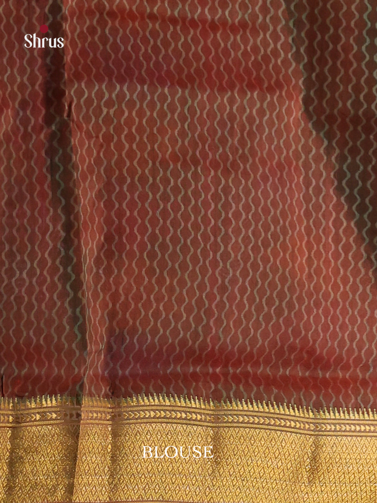 Pink & Brown - Semi Patola Saree