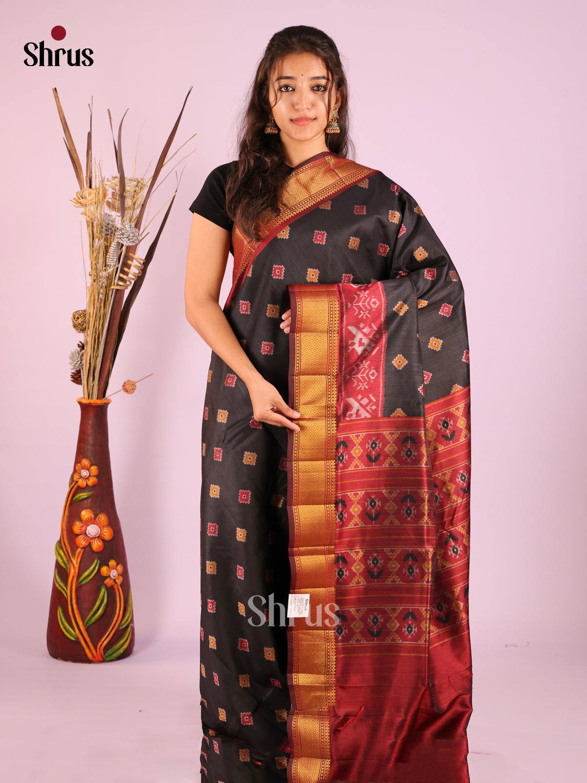 DIS06187 - Semi Patola Saree