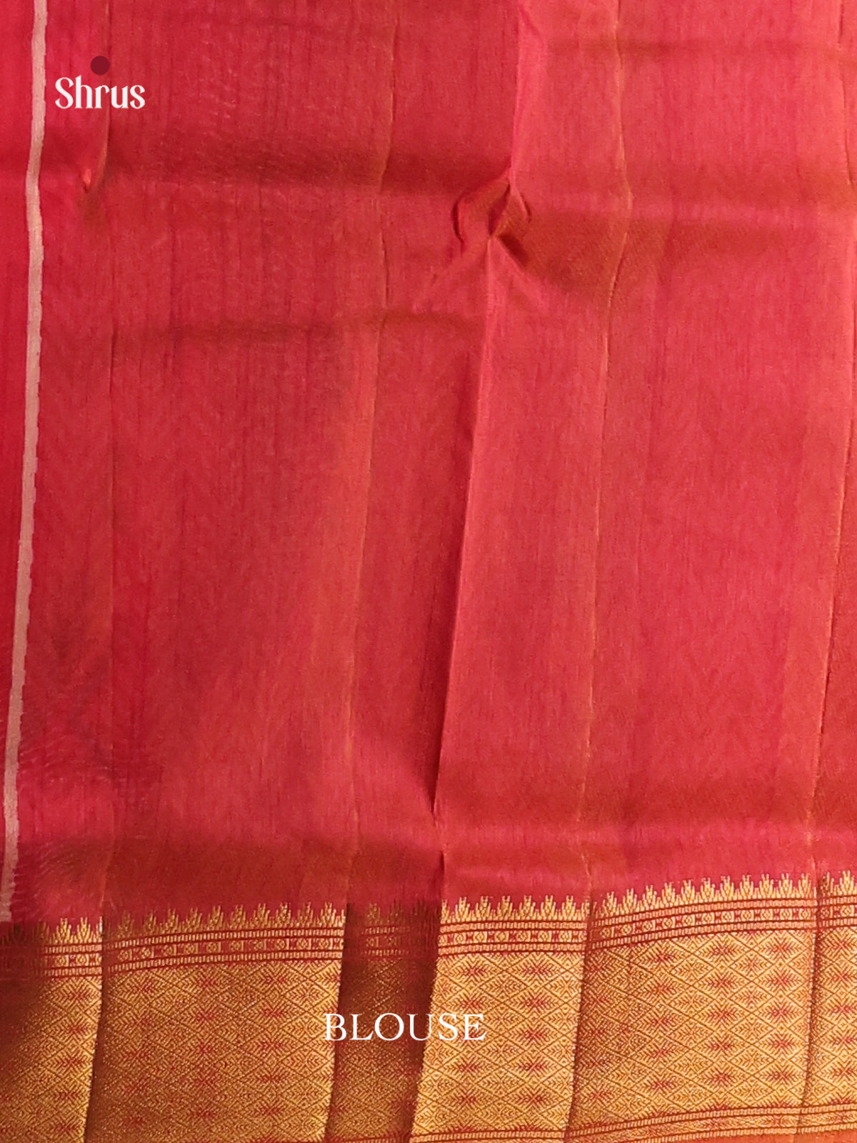 Grey & Orange - Semi Patola Saree