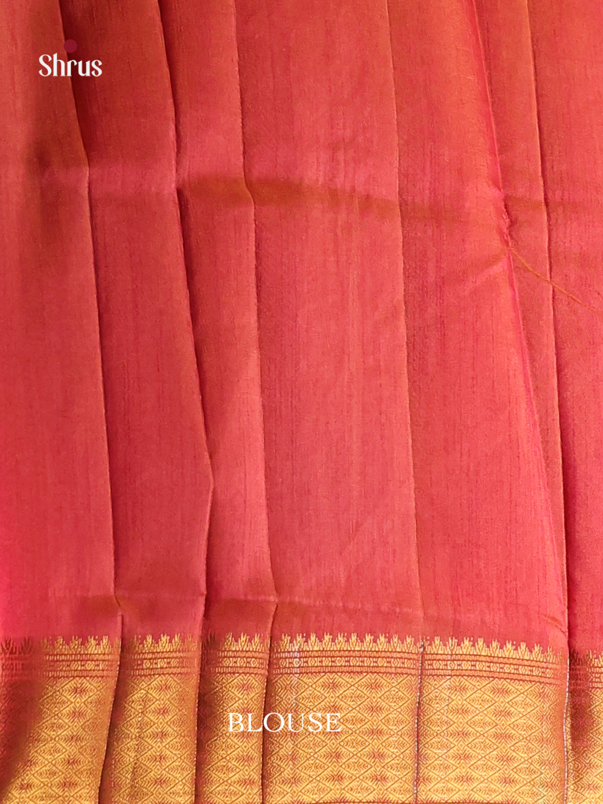Light Brown & Orange - Semi Patola Saree