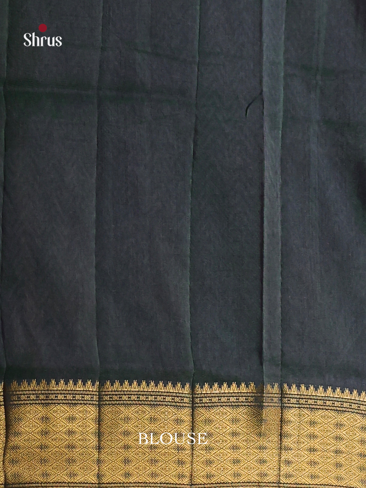 Green & Dark Green - Semi Patola Saree