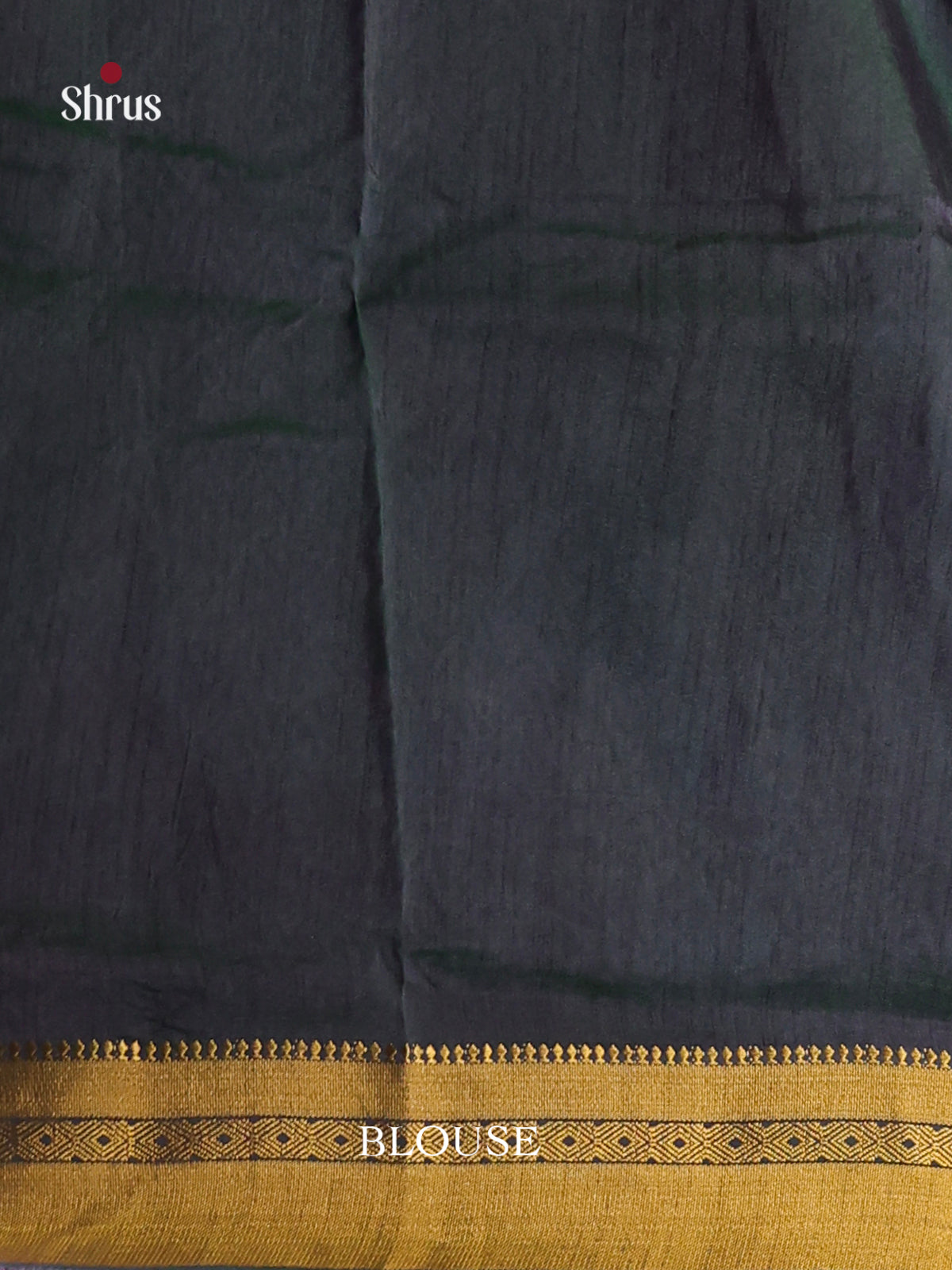 Green & Dark Green - Semi Patola Saree