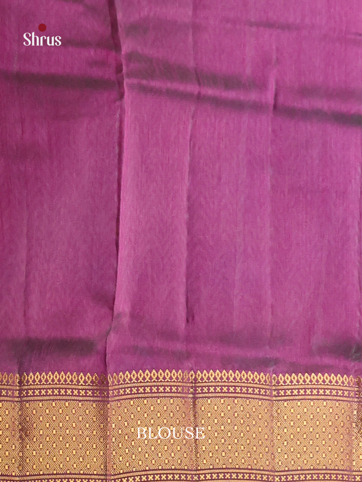 Blue & Purple- Semi Patola Saree