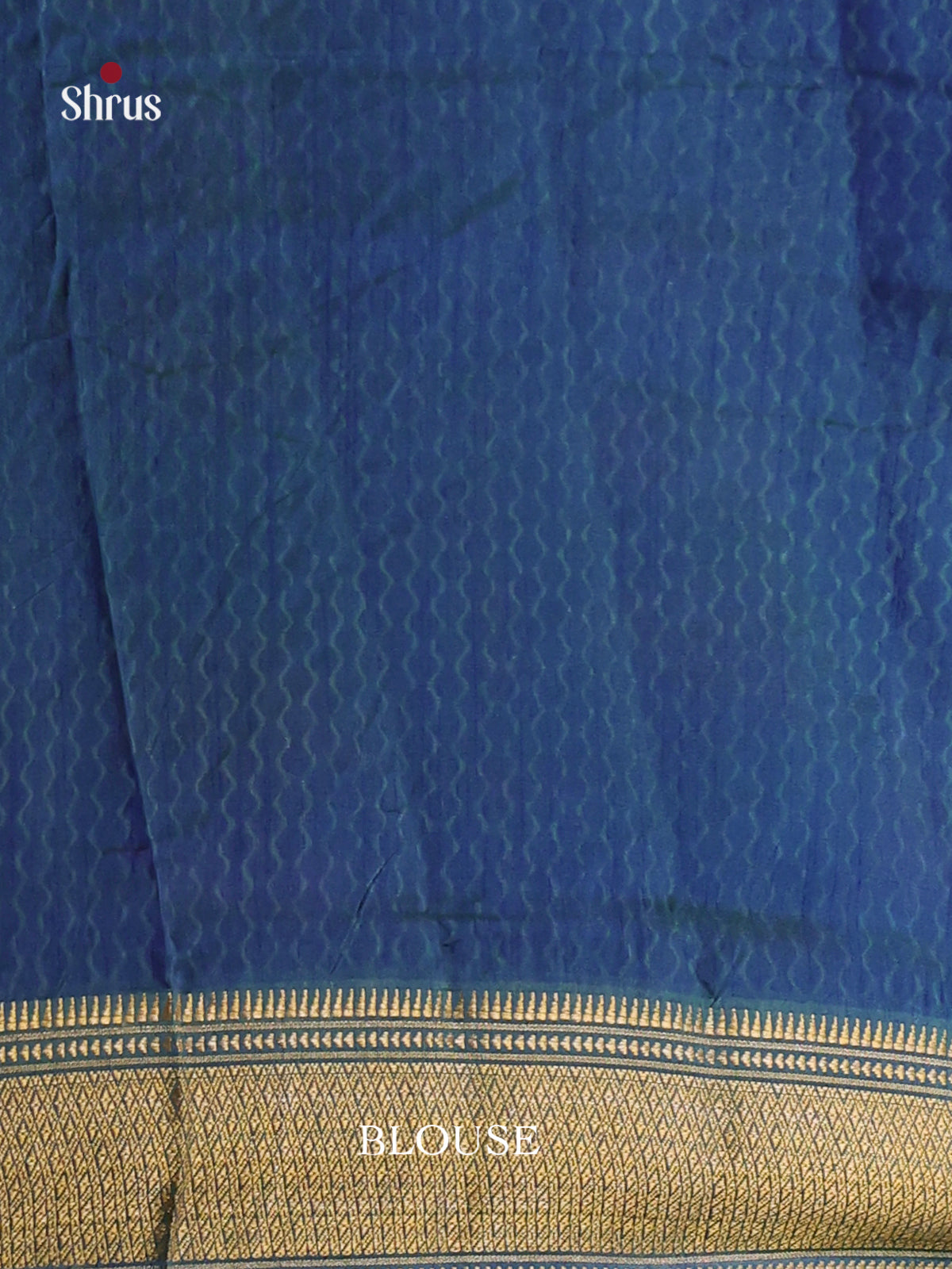 Teal & Blue - Semi Patola Saree