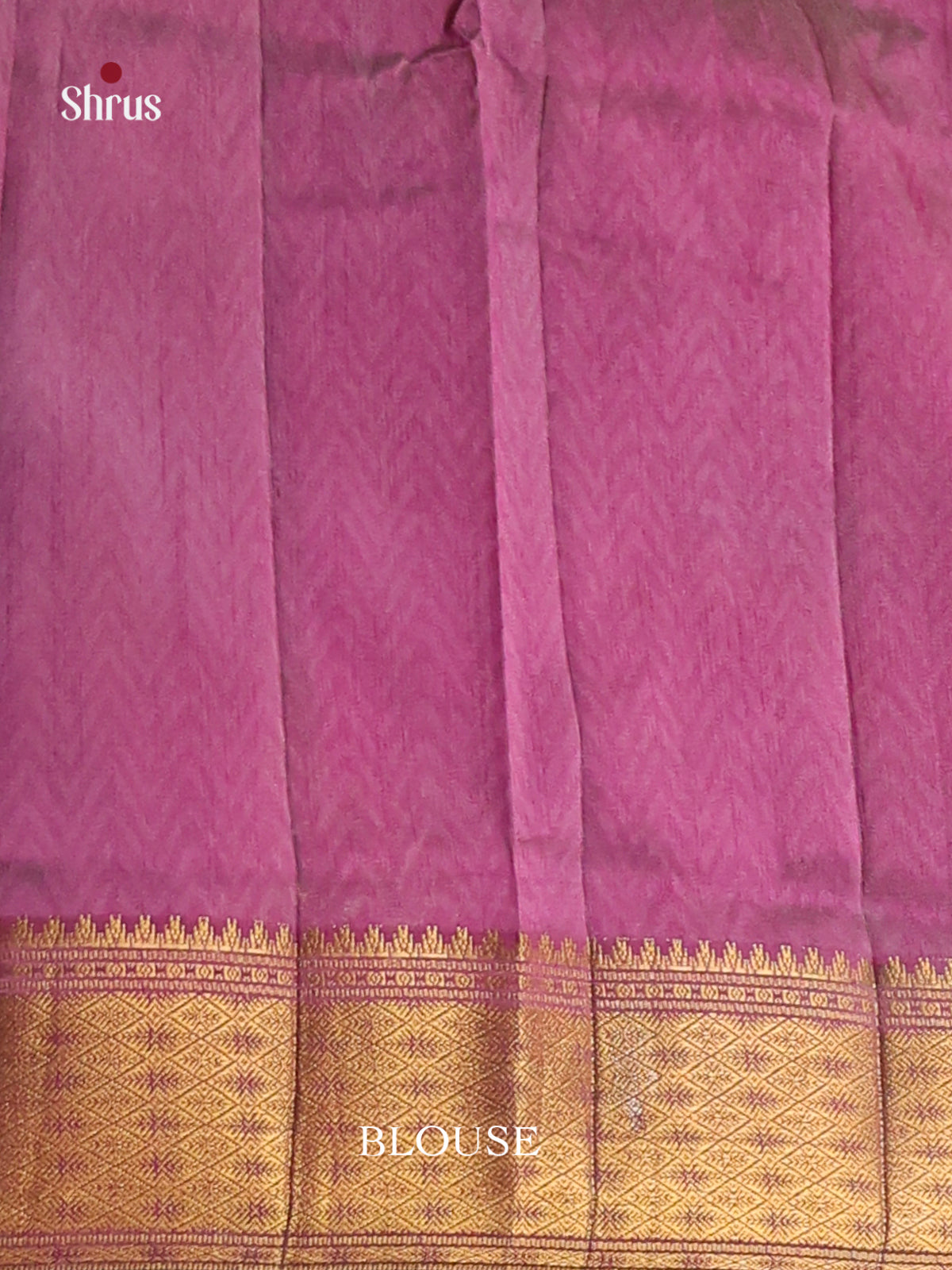 Blue & Purple - Semi Patola Saree