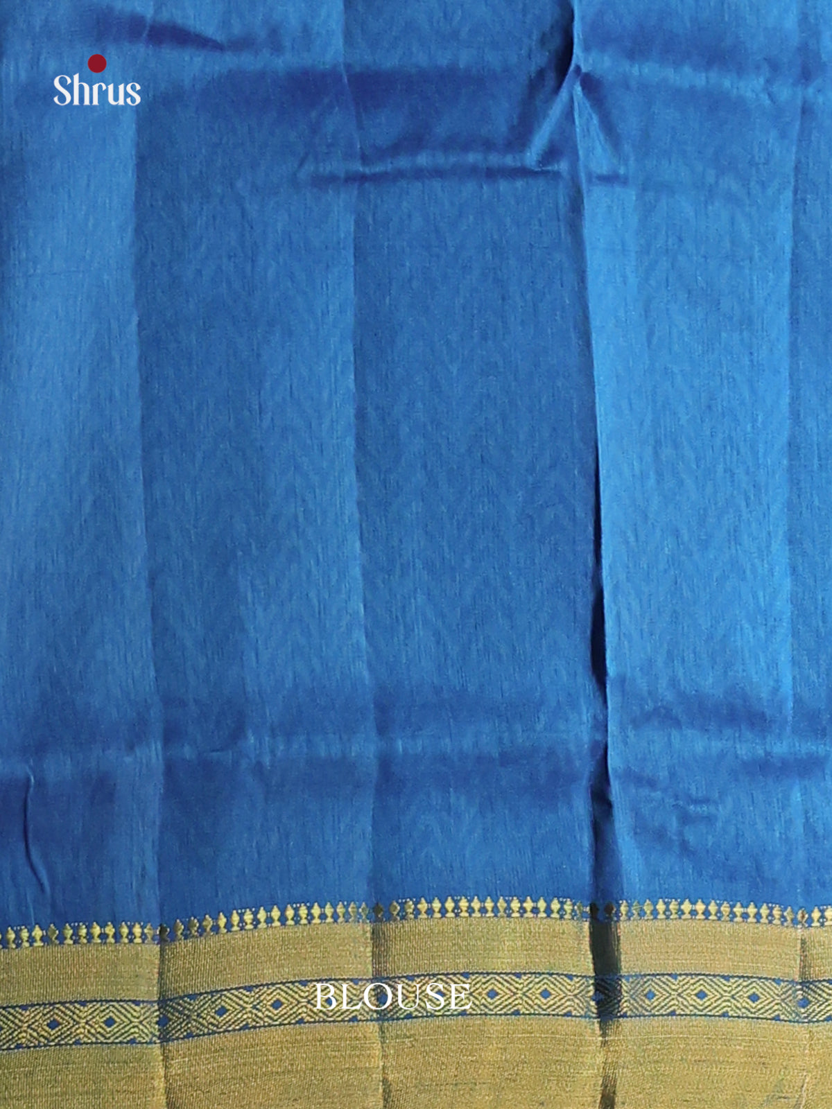 Blue - Semi Patola Saree