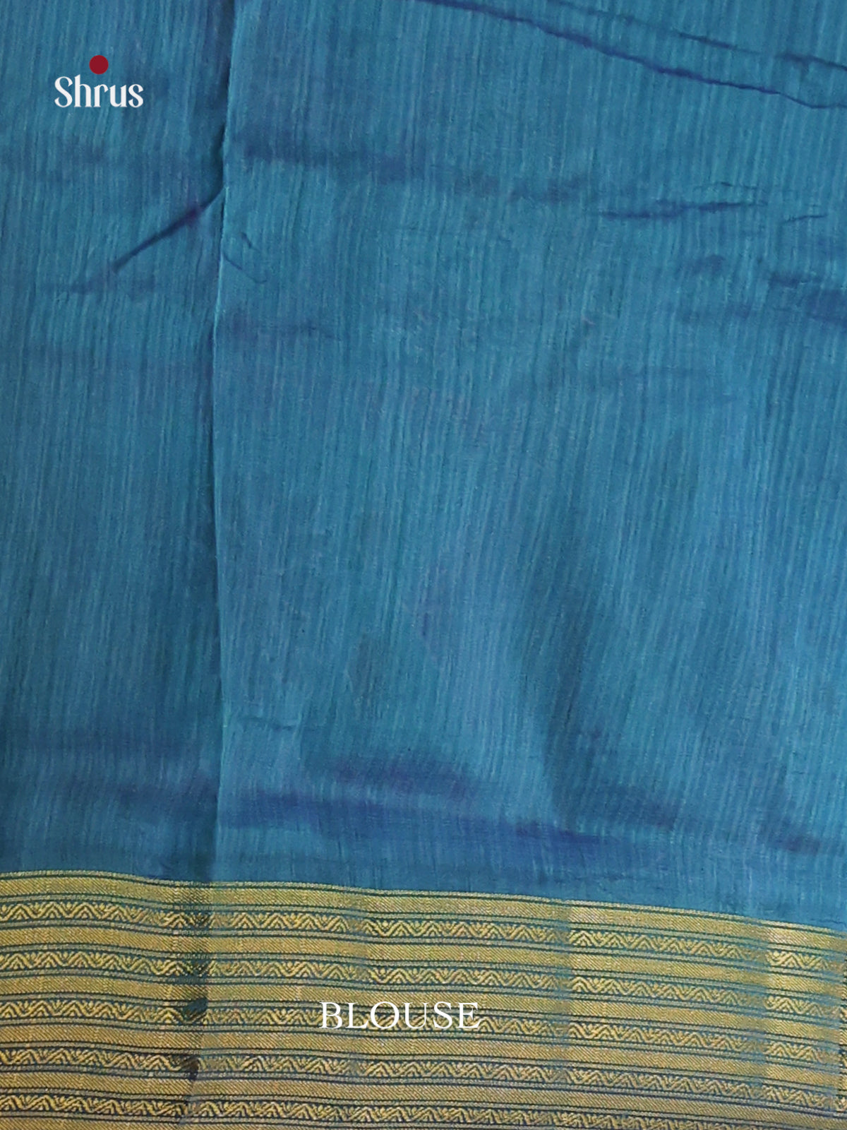 Blue- Semi Patola Saree