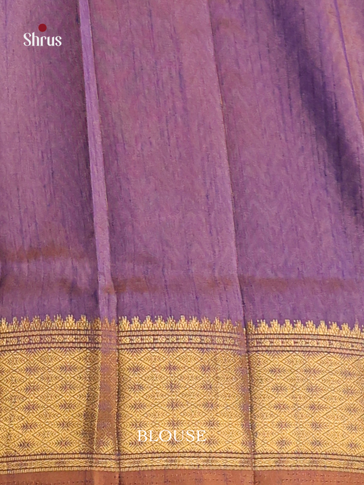 Orange & Purple - Semi Patola Saree