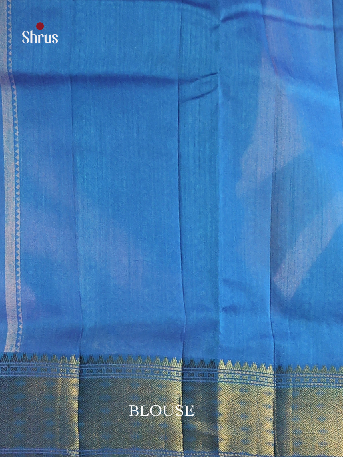 Blue - Semi Patola Saree