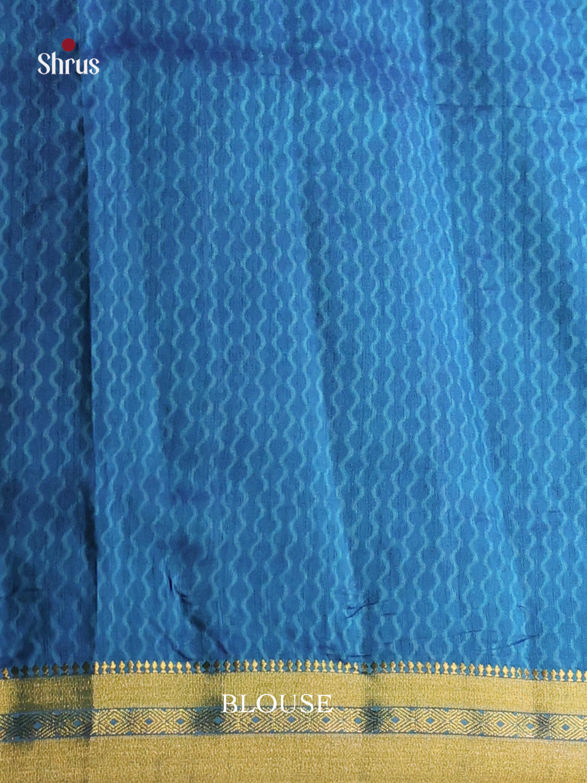 Blue - Semi Patola Saree