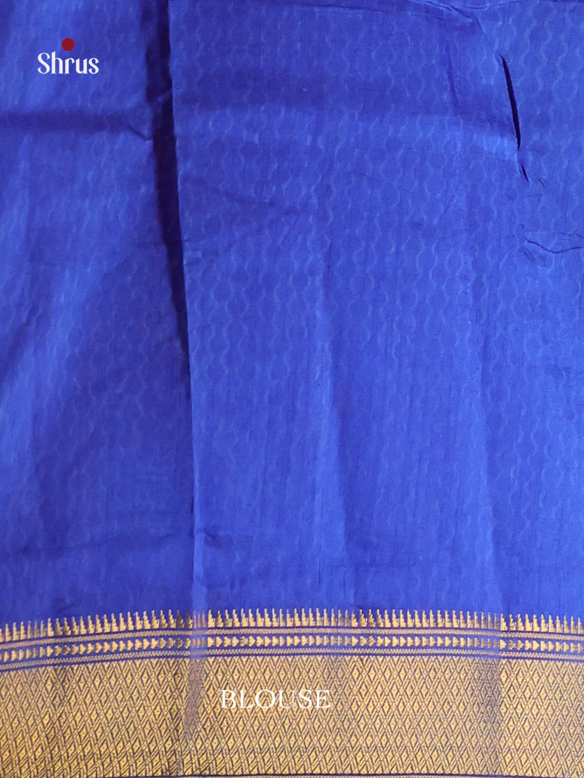 Blue - Semi Patola Saree