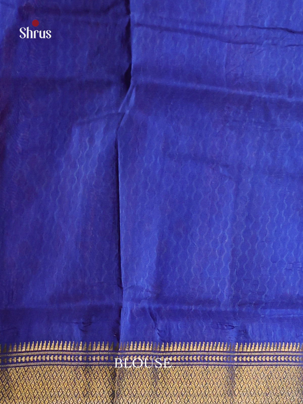 Blue - Semi Patola Saree