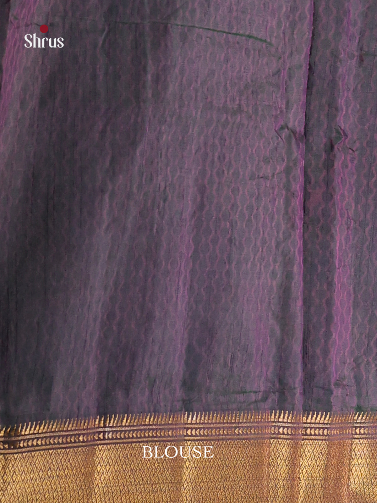 Green & Purple - Semi Patola Saree