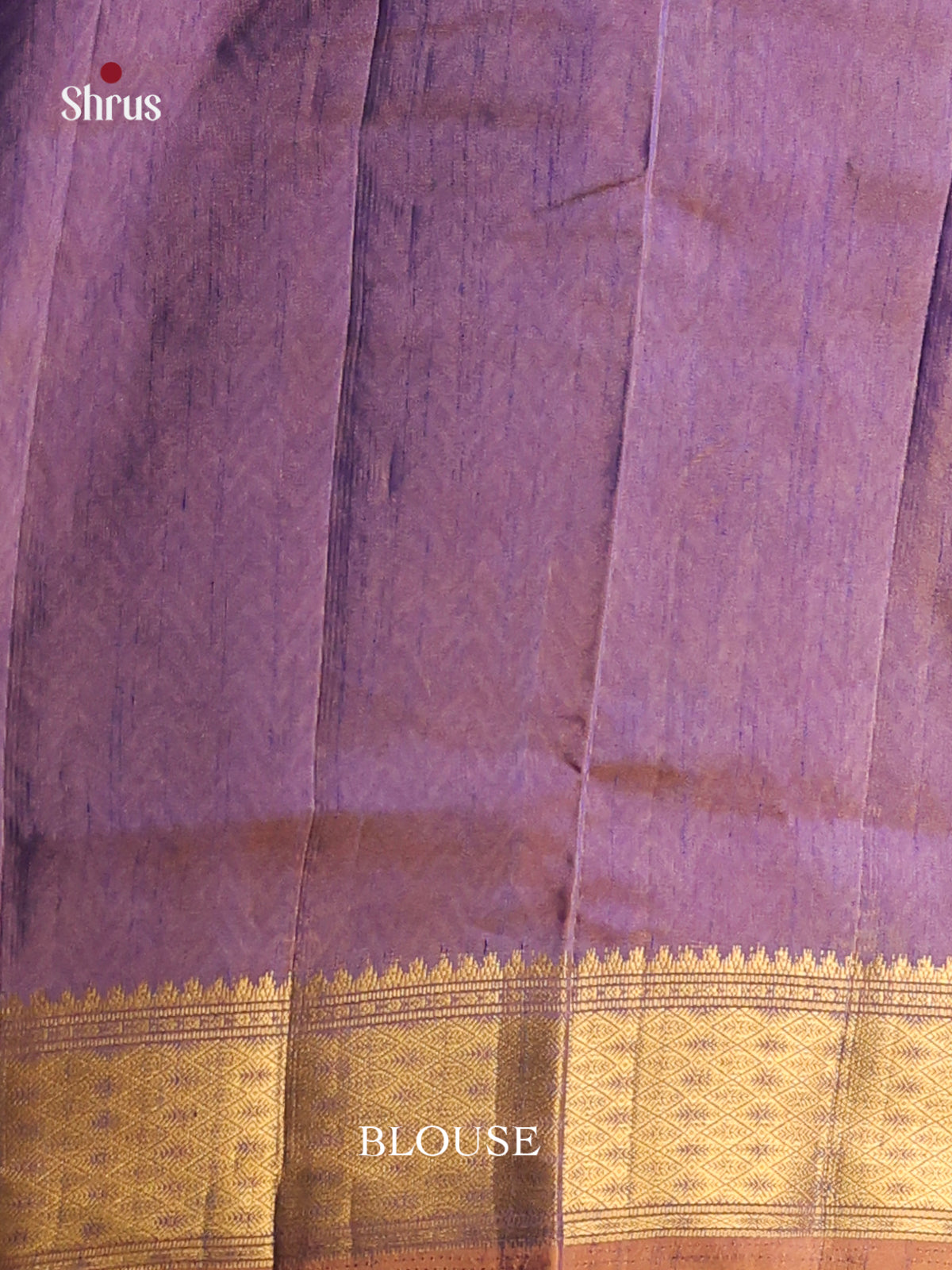 Orange & Purple - Semi Patola Saree