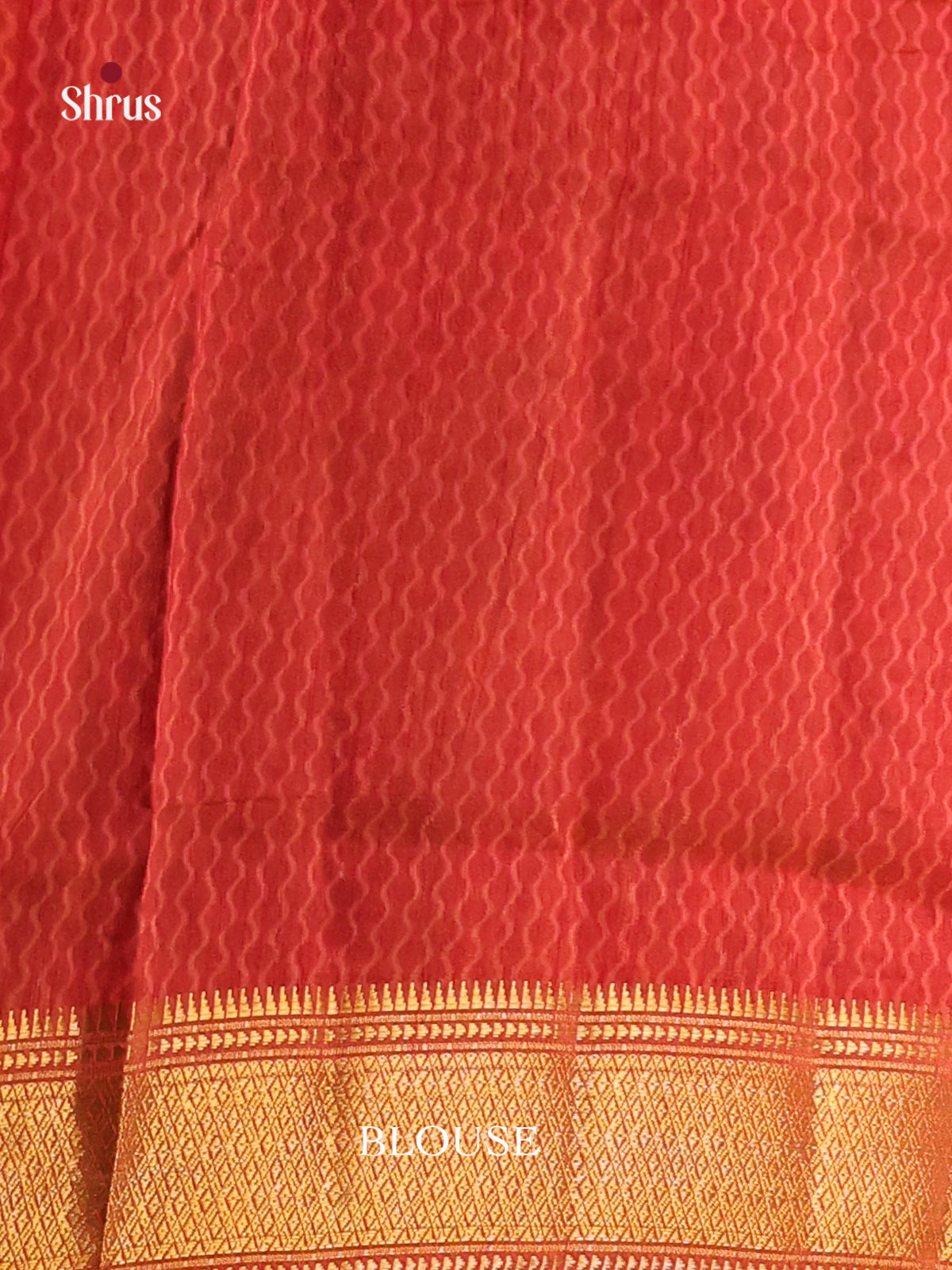 Grey & Orange - Semi Patola Saree