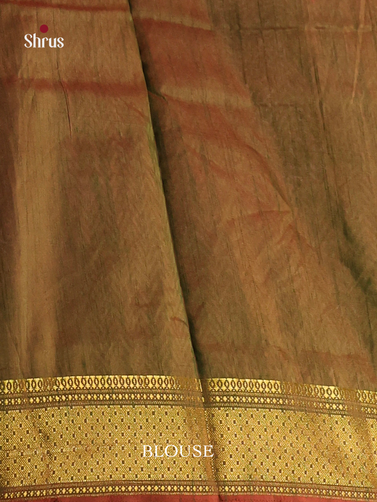 Pink & Green- Semi Patola Saree