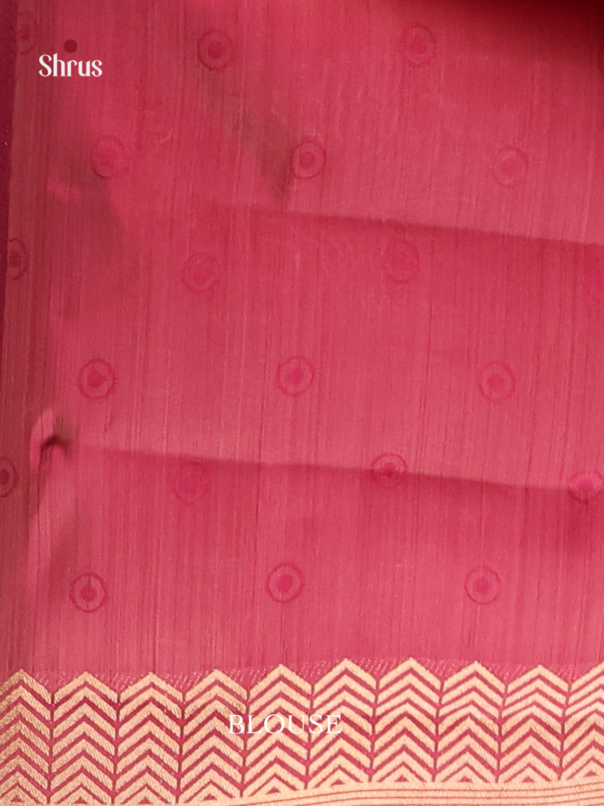 Maroon- Semi Rawsilk Saree