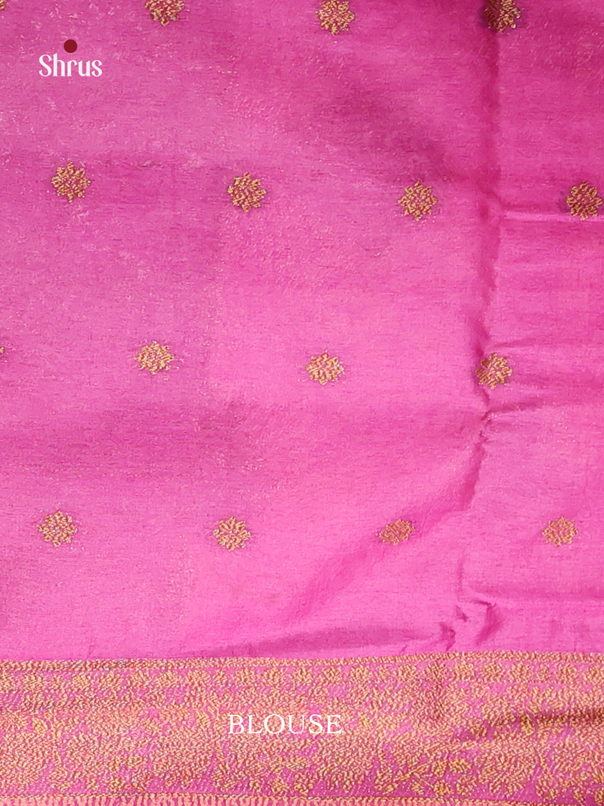 Purple - Bamboo silk Saree